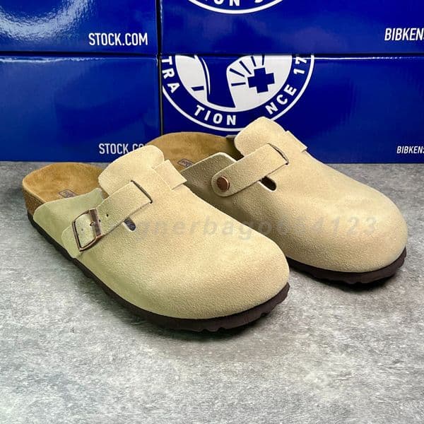 Designer Slippers Women Clog Sandals Slipper Men Slides Shoes Genuine Leather Clogs Sandale Vintage sliders trainers flip flops sandles Slides Size 35-46