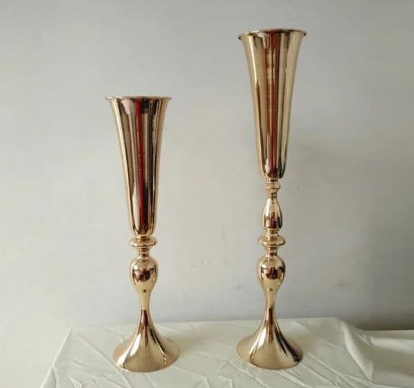 Tax Duty Free 55/75/88cm H Wrought iron Candlestick Home Decoration Wedding Road Fower Guide Wedding Desktop Center Vase Christmas Decoration