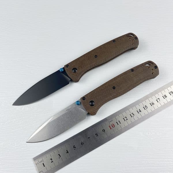 535/535BK Linen Handle Mark S30V Blade Folding Knife Outdoor Camping Hunting Survival EDC Tool