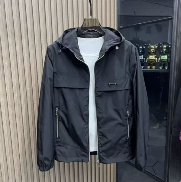 mens jacket jacket men designer pada jacket designer windbreaker men outdoor casual designer brand men's Outerwear windbreaker jackets