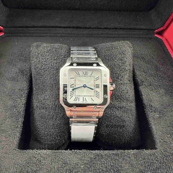 Top quality santoss watch mens watch 1847MC mechanical movement super clone watches designer watch sapphire crystal glass 316L steel 39.8mm 35.1mm with box UTJ0