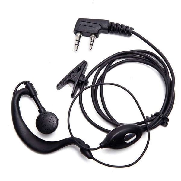 Walkie-talkie headset with regular leather cable, earpiece Baofeng 992 headset, specifically for BF-888S 5R