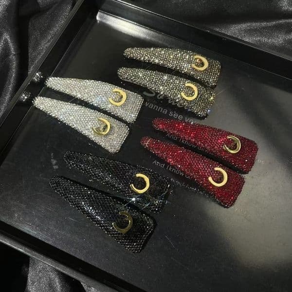 Designer Hair Clip High Quality Diamond Barrettes Women Hair Jewelry Classic HairClip Accessories