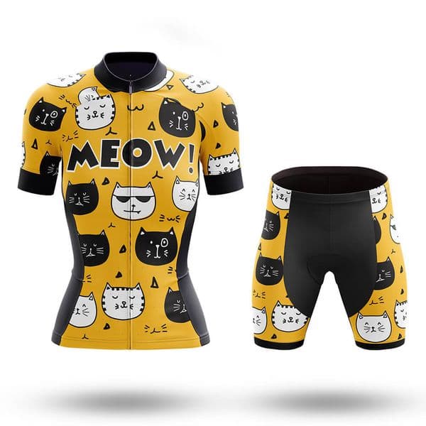 2026 Women Cat V2 Cycling Team Jersey Bike Shorts Set Ropa Ciclismo WomenS MTB Shirt Summer Pro Bicycling Maillot Bottom Clothing