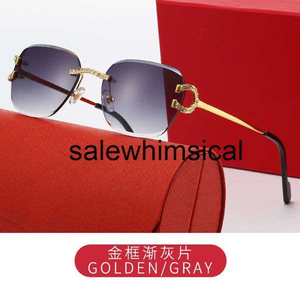 Designer sunglasses High-End C Brand Sunglasses for Women, Oversized Square Frame with Metal Accents & UV Protection Sophisticated Color Gradient XKYZ