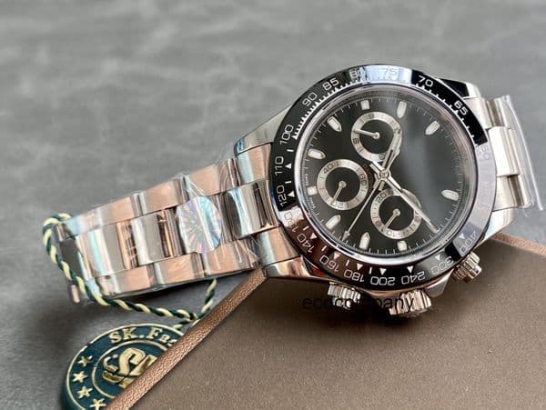 Top quality dayton watch day tona super clone watch 4131 mechanical movement mens watch cosmograph sapphire crystal glass 904L steel 40mm with box 9926