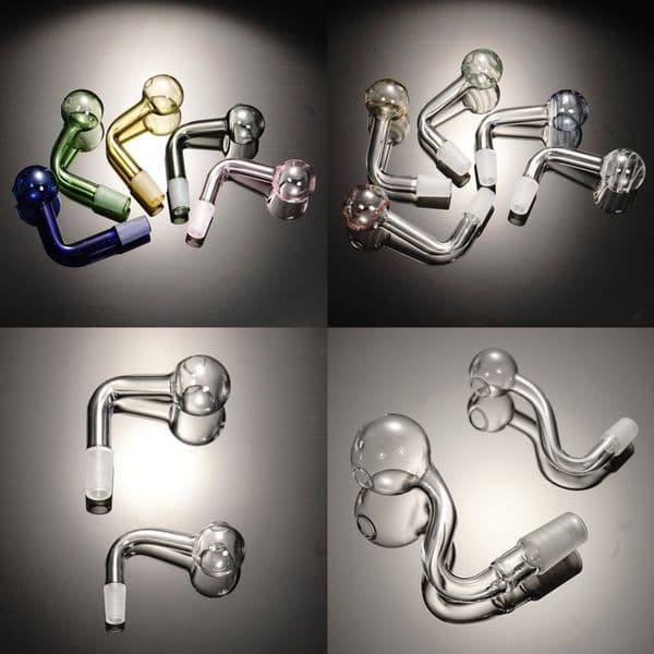 Oil Burner Glass Pipe 10mm 14mm 18mm Male Female Joint 20mm 25mm 30mm Bowls Smoking Accessories for Water Pipes Bongs and Bubblers