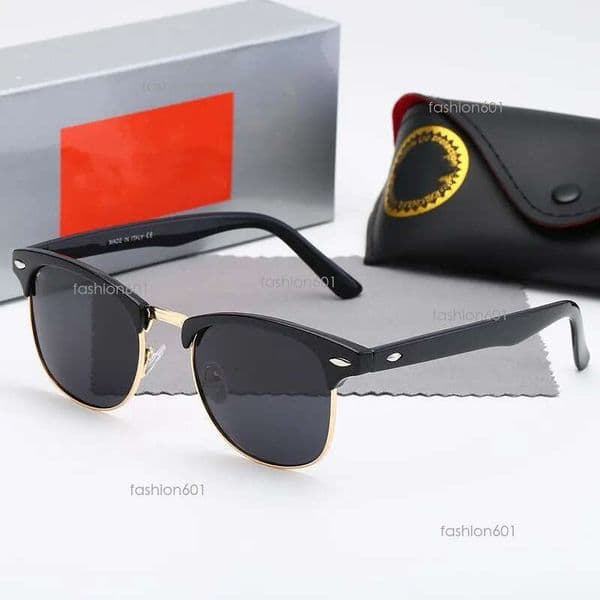 Mens 3016 Glass lenses Brand womens Sunglasses bans Luxury Designer Eyewear Bands Metal Frame Designers Sun Glasses Woman with box