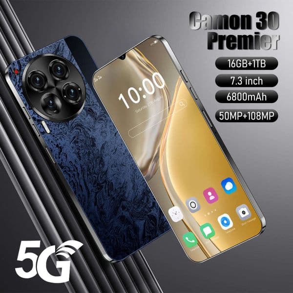 Camon30 high-definition large-screen 16+1T Android mobile phone with facial ID and fingerprint ID