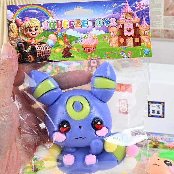 Cartoon Monster Squeeze Toy Kawaii Soft Squish Anxiety Relief Fidget Sensory Play By sea