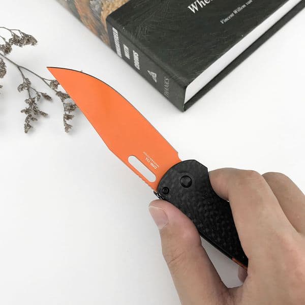New BM 15535 Folding Tactical Self Defense Pocket Knife Carbon Fiber/G10/Nylon Handle Outdoor EDC Flipper Knives Survival Hunt Knife