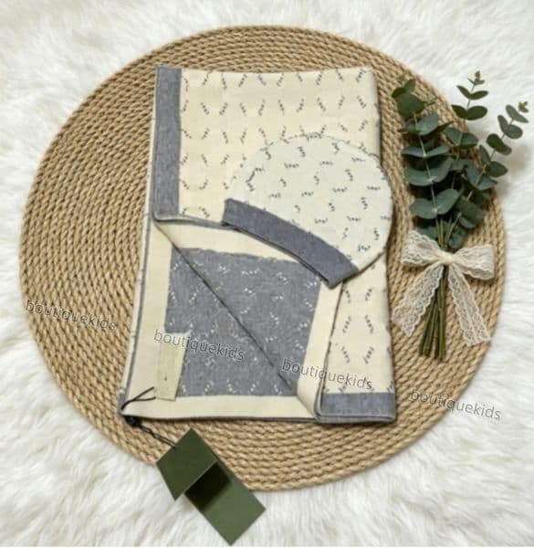 Baby Designer Cotton Blanket Swaddling Letter Style Kids Newborn Babies Bath Towel Wrap Cotton Toddler Boy Girl Blankets