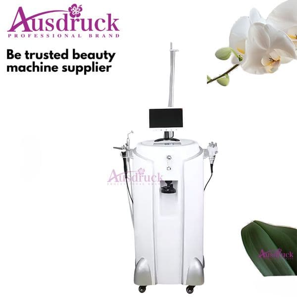 Professional Oxygen Jet Peel Facial Machine Hydro Dermabrasion Skin Rejuvenation Oxygen Infusion BIO Lift Wrinkle Removal Beauty Salon Equipment