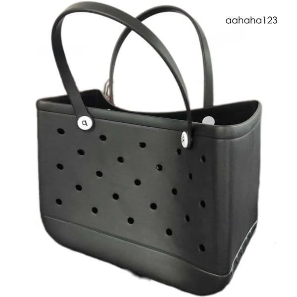 Tt Fashion Beach Bag Rubber EVA Waterproof Basket Large Capacity Summer Storage Women Shopping Shoulder Handbag Tote Sac f6