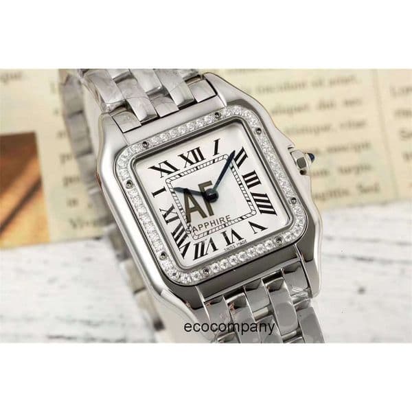 Top quality panthere watch super clone watches womens mens watch luxury designer watch swiss quartz movement 316L steel strap sapphire glass 22mm with box 2SZA