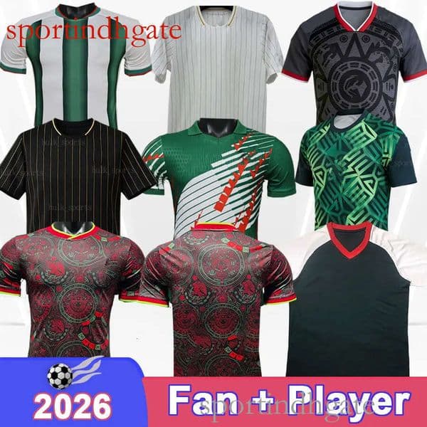 2026 MeXIco Mens Player Soccer Jerseys RAUL J.VASQUEZ C.MONTES J.GALLARDO C.RODRIGUEZ ORBELIN A.VEGA Special editions Football Shirts Uniforms top quality