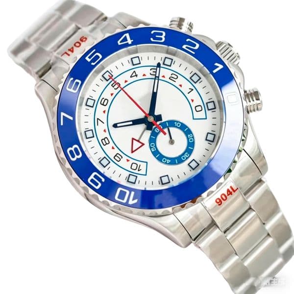 Mens watch Automatic Mechanical Watch 44mm Two Tone Gold Stainless Steel Big Dial Chronograph waterproof movement wristwatches Orologio di lusso