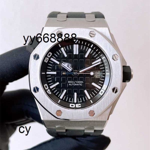 Luxury Watches RoyalOak 15710ST Stainless Steel 42 Diameter Date 18 Swiss Diving Mens Watch Automatic Mechanical Watch cjgood Q1ZV