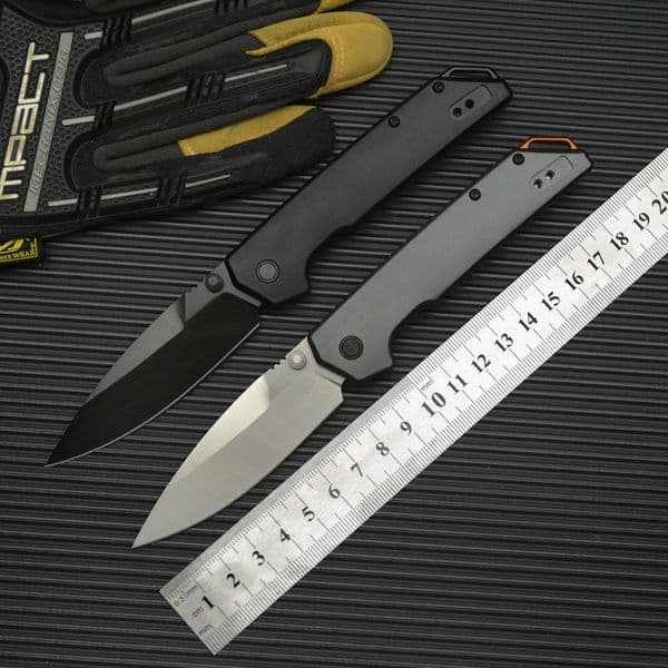 New outdoor camping KS-2038 knife D2 steel CNC aviation aluminum Hunting survival tactical Gear EDC Defense utility pocket knife