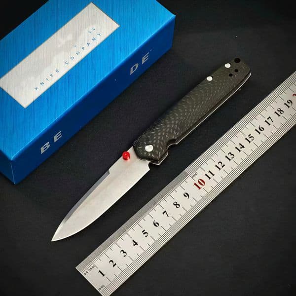 New BM KNIVES 485 Valet Carbon Fiber Folding Knife Outdoor Camping Hunting Pocket EDC Tool KNIVES