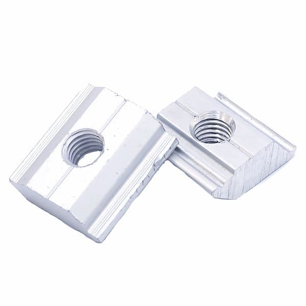 Heavy Duty Trapezoidal Slider Nut, Corrosion Resistant Embedded Fastener For Photovoltaic Bracket Connection