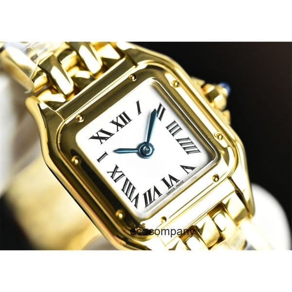 Top quality panthere watch super clone watches womens mens watch luxury designer watch swiss quartz movement 316L steel strap sapphire glass 22mm with box WIQT
