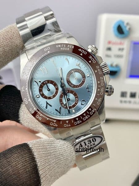 Top quality dayton watch day tona mens watch 4131 mechanical movement cosmograph super clone watches designer watch sapphire glass 904L steel 40mm with box LN1Y