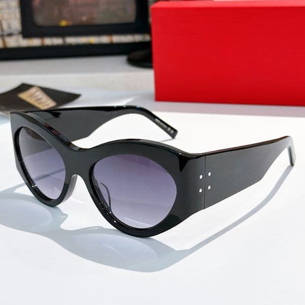 26SS Mens Fashion Sunglasses Beach Party Style Glasses Tortoiseshell Butterfly Thick Frame Wide Legs UV Protection Function with Original Box SL854
