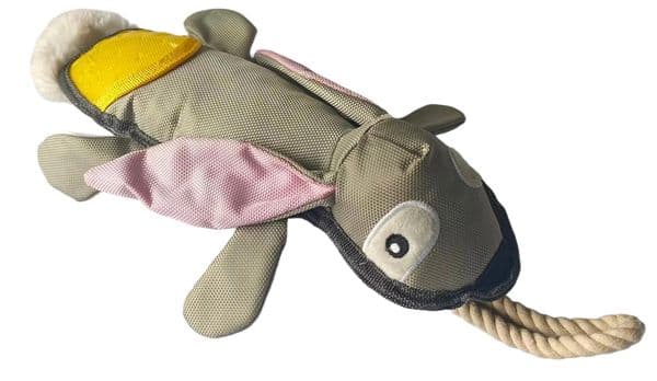Interactive Pets Toy,Dog Toy,Donkey-Shaped Dental Chew Rope for Dogs - Natural Teeth Cleaning Treats