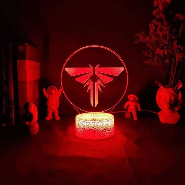 Firefly Animal Inspired 3D illusion Lamp Cool Things to Game Room Decoration Color Changing Nightlight Gamers Gift Idea