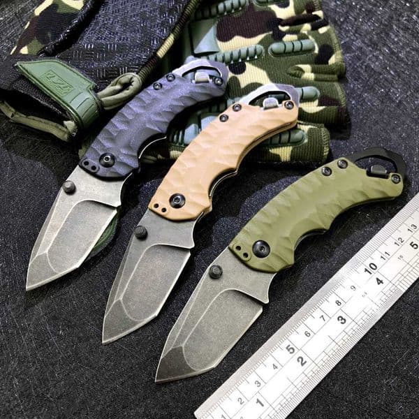 KS8750 Multi-functional Pocket Folding Knife With Bottle Opener, Portable For Outdoor Camping, Hiking, Rock Climbing