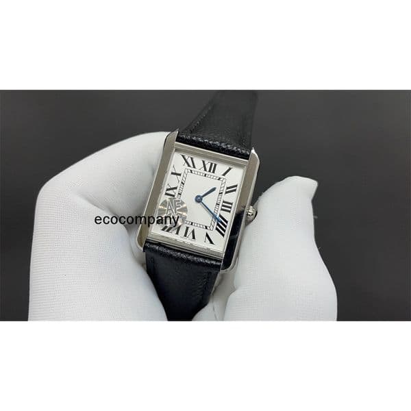 Top quality tanks watch mens watch super clone watches luxury watch women designer watch swiss quartz movement leather strap sapphire glass 22mm 25.5mm with box XTK8