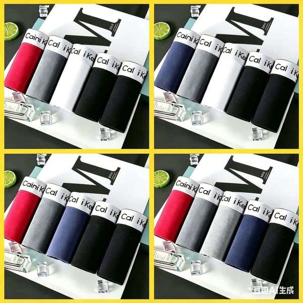 Fashion Designer Sexy Cotton Underwear Men's Brand underwear Boxer Shorts yh01