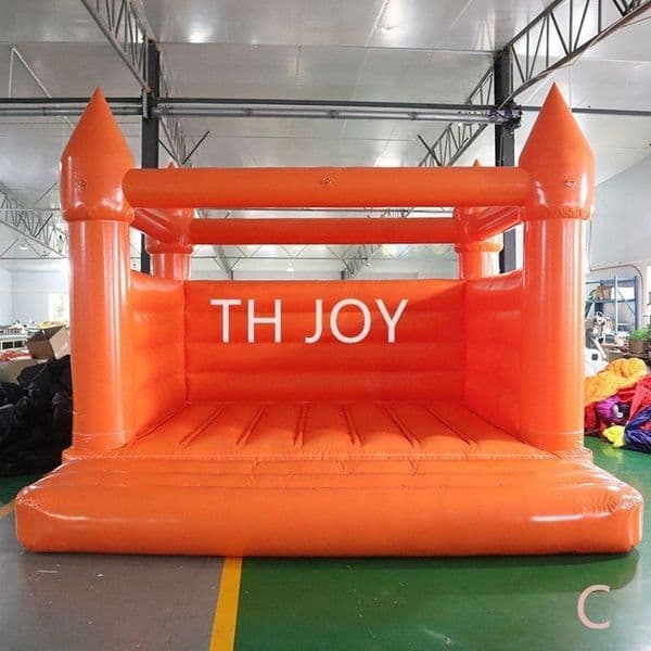 Outdoor activities 4.5x4.5m commercial Bouncer Inflatable Wedding Bouncy Castle White Jump House For birthday anniversary party