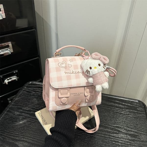 Bestseller Highly stylish and simple backpack, 2026 spring new fashion student commuter crossbody handbag ddmybear