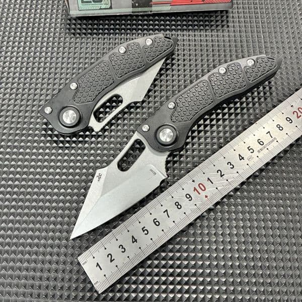 D2 Mark M390 blade 6061-T6 Aluminum handle outdoor tactical camping hunting EDC tool kitchen knife
