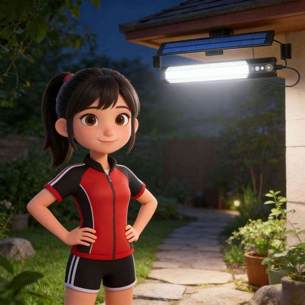 158LEDs Motion Sensor Solar LED Lights, 4 Modes Waterproof Outdoor Wall Lamp for Garden Camping Lighting, USB/Solar Charging,