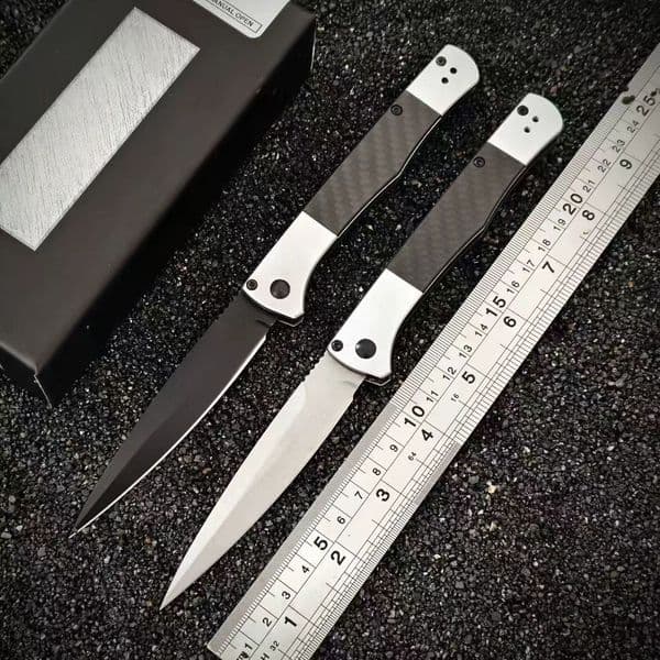 New BM 4170 Foldable Knife CPM-S90V Blade T6061 Aluminum Handle Outdoor Hiking Portable Fruit Knife Multi-functional Fishing Knife
