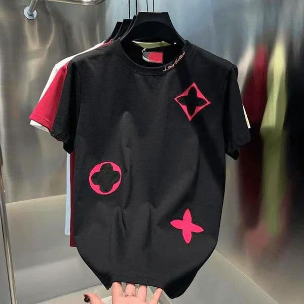 Mens T-Shirts Designer T-shirt Casual Mens Womens T-shirt Letters 3D Stereoscopic printed short sleeve best-selling luxury men' clothing Asia size S--5XL