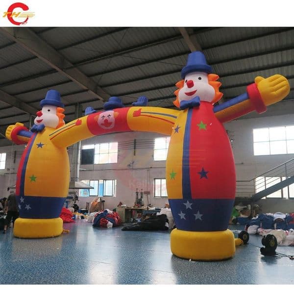 Outdoor Activities Customized Outdoor Holiday Event Entrance Inflatable Clown Arch For Sale