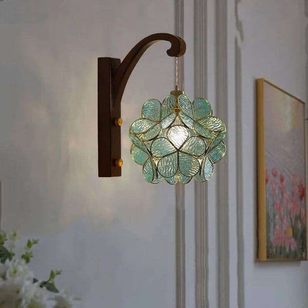 Gold Ball Glass Wall Lamps Fixture Luminaire Sconce Chandelier Lighting Ceiling Living Room Home Decoration Corridor Light Hang