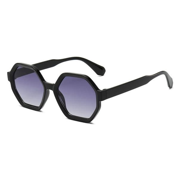 ZDLL Trendy Polygonal Sunglasses European and American Fashion for Men and Women UV Protection Shades High-end Texture Face Slimming Design