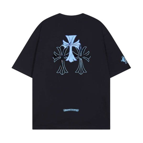 Womens T-Shirts Mens Trendy Casual T Shirts Luxury Tshirts Designer Sweatshirts Brand Summer Short Sleeves Street Man Sanskrit Letter Tshirt Cross T-Shirt 4a56
