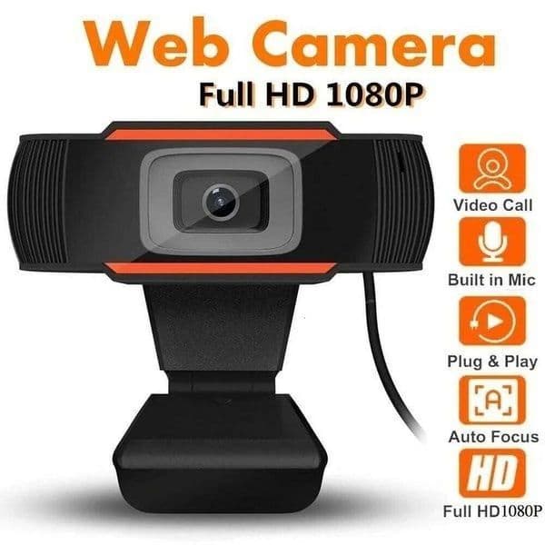 1080P Full HD Network Built in Microphone 2K USB Mini Web Cam for Auto Focus PC Mac Laptop Video Shooting Camera