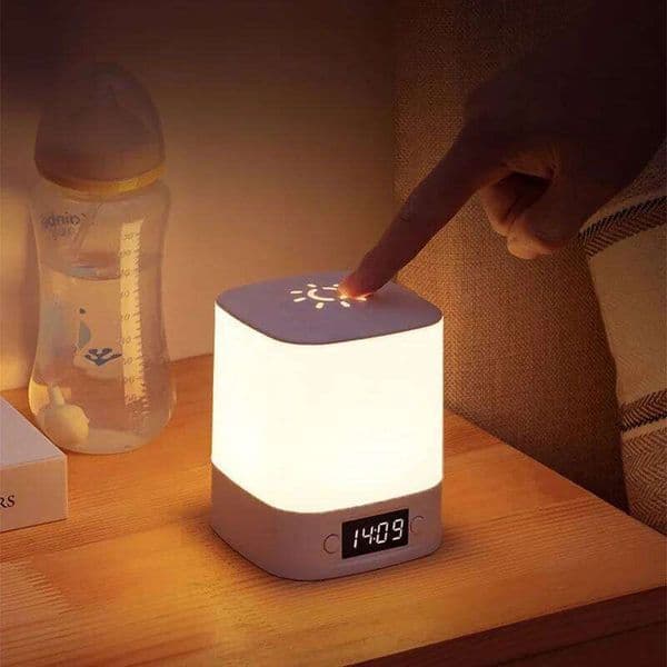 Cock LED Table Lamp Bedside Rechargeable Night Light Bedroom Baby Feeding Eye Protection Sleep Children's Room Desk Lamps