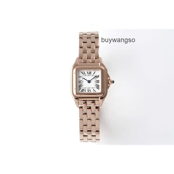 Top quality panthere watch women mens watch super clone watches swiss quartz movement steel strap sapphire glass 22mm with box ARHR