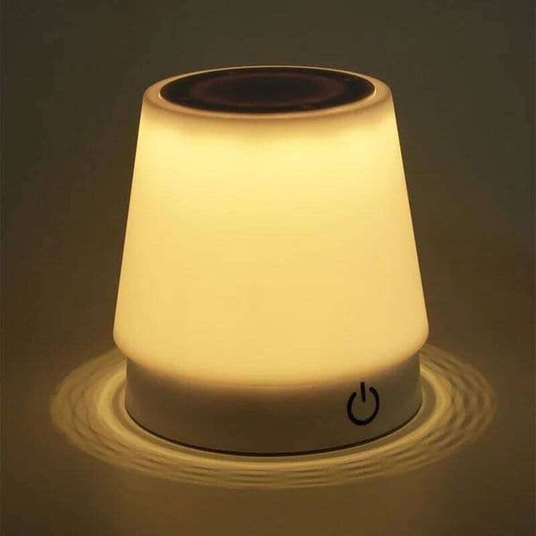 Bedside Wooden Table Infinite dimming Lamp Nightstand Warm Bedroom Night Lights Electric Power Home Reading Desk Lamps