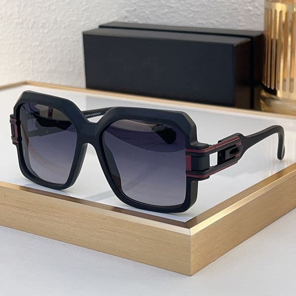 Vintage Square Sunglasses 623 Gold Black Frame Gradient Grey Lens Glasses Sun Shades UV400 Eyewear with original box CA623ZAL 003623