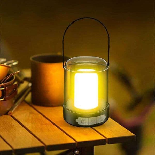 Portable Tent Light Outdoor Rechargeable USB Candle Flame Lamp Led Simplicity Camping Lighting Fixtures