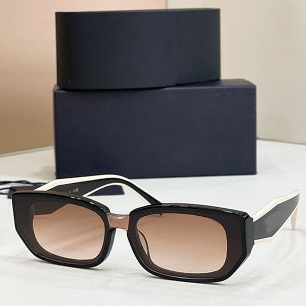 PR2151S Womens designer brand oval sunglasses mens womans fashionable acetate small frame oval glasses womens outdoor leisure shopping sunglasses UV protection